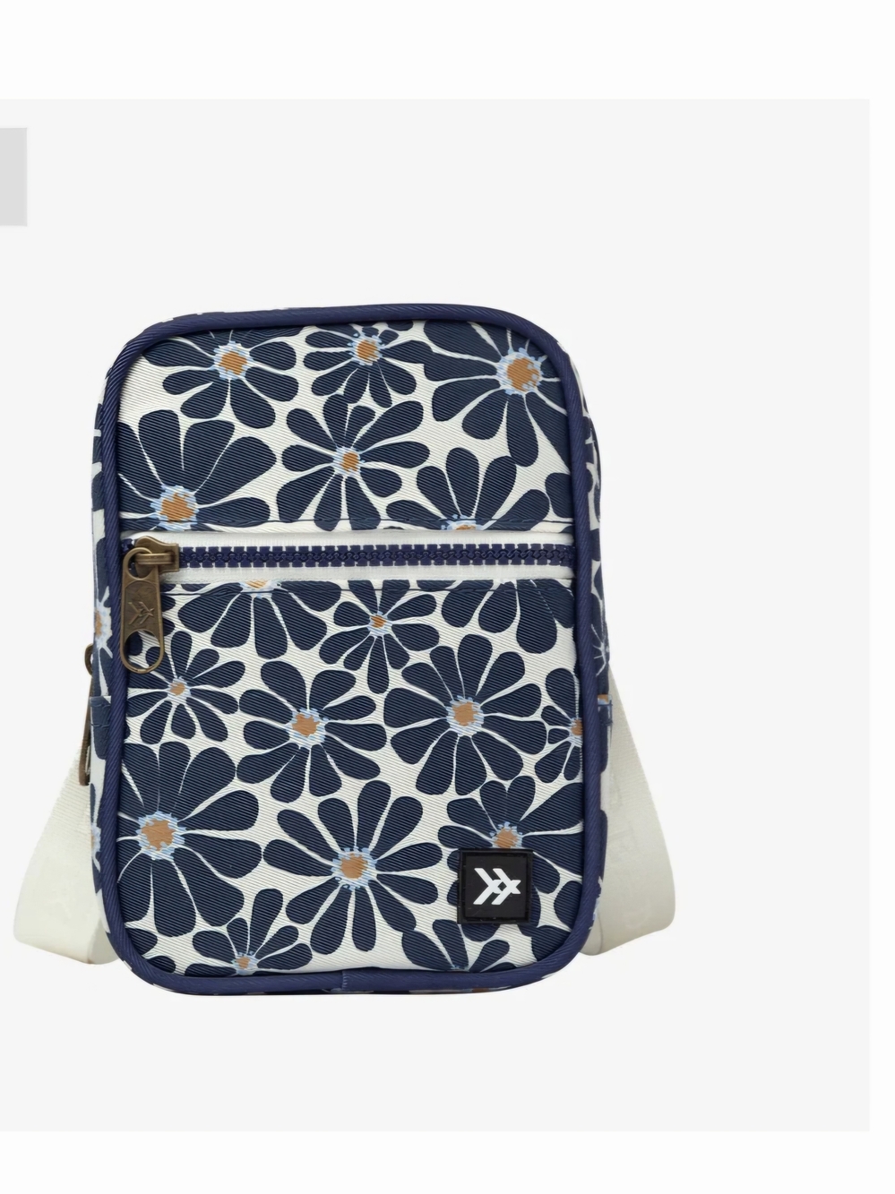 THREAD Emmeline Floral Navy Crossbody Bag